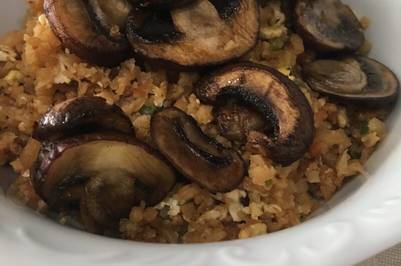 Cauliflower Fried Rice with Mushrooms