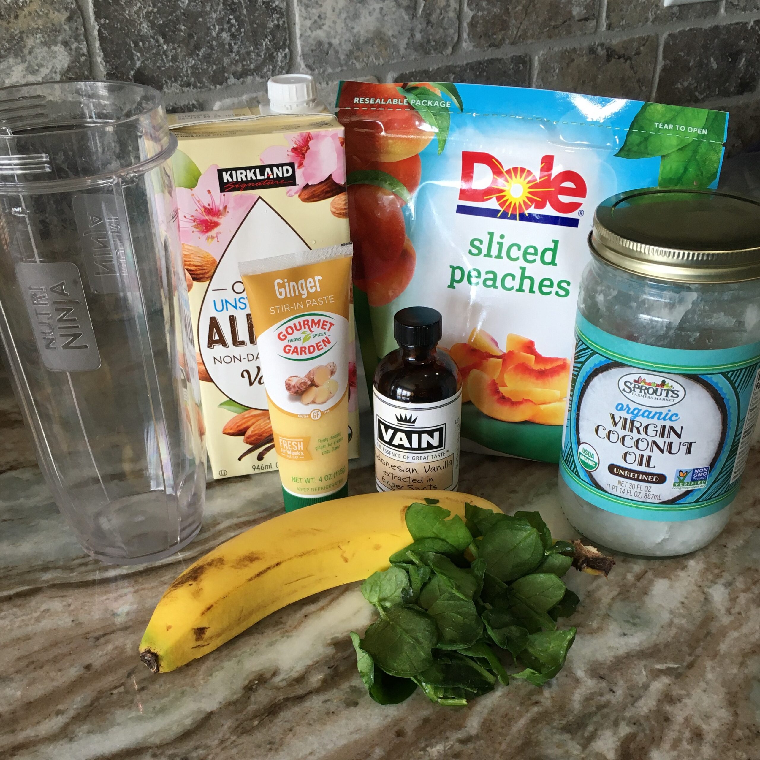 Ginger Peach Smoothie – Melted KC